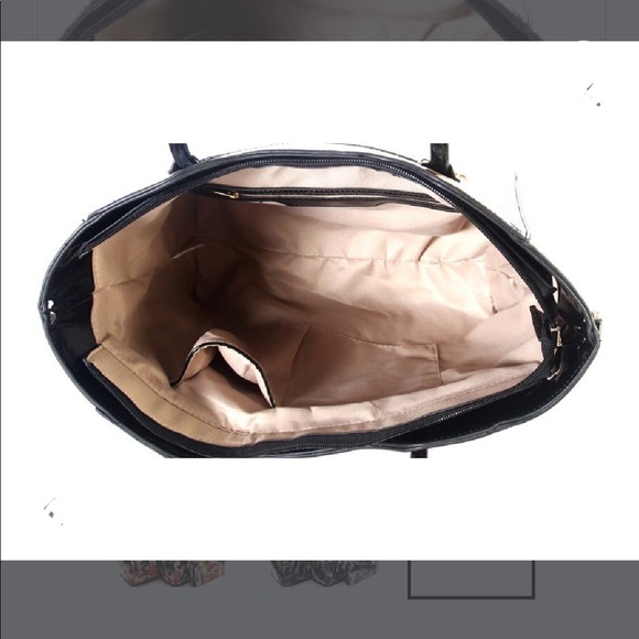 Michelle Obama collage twin set handbag (vegan) - Picture 7 of 8